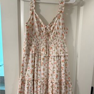 Floral Ruffle Dress